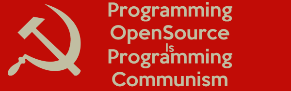 open source is commumism